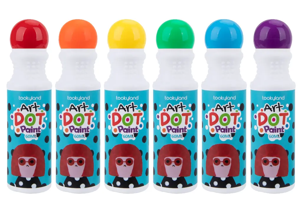 Dot Paint Kit - 6 Colors
