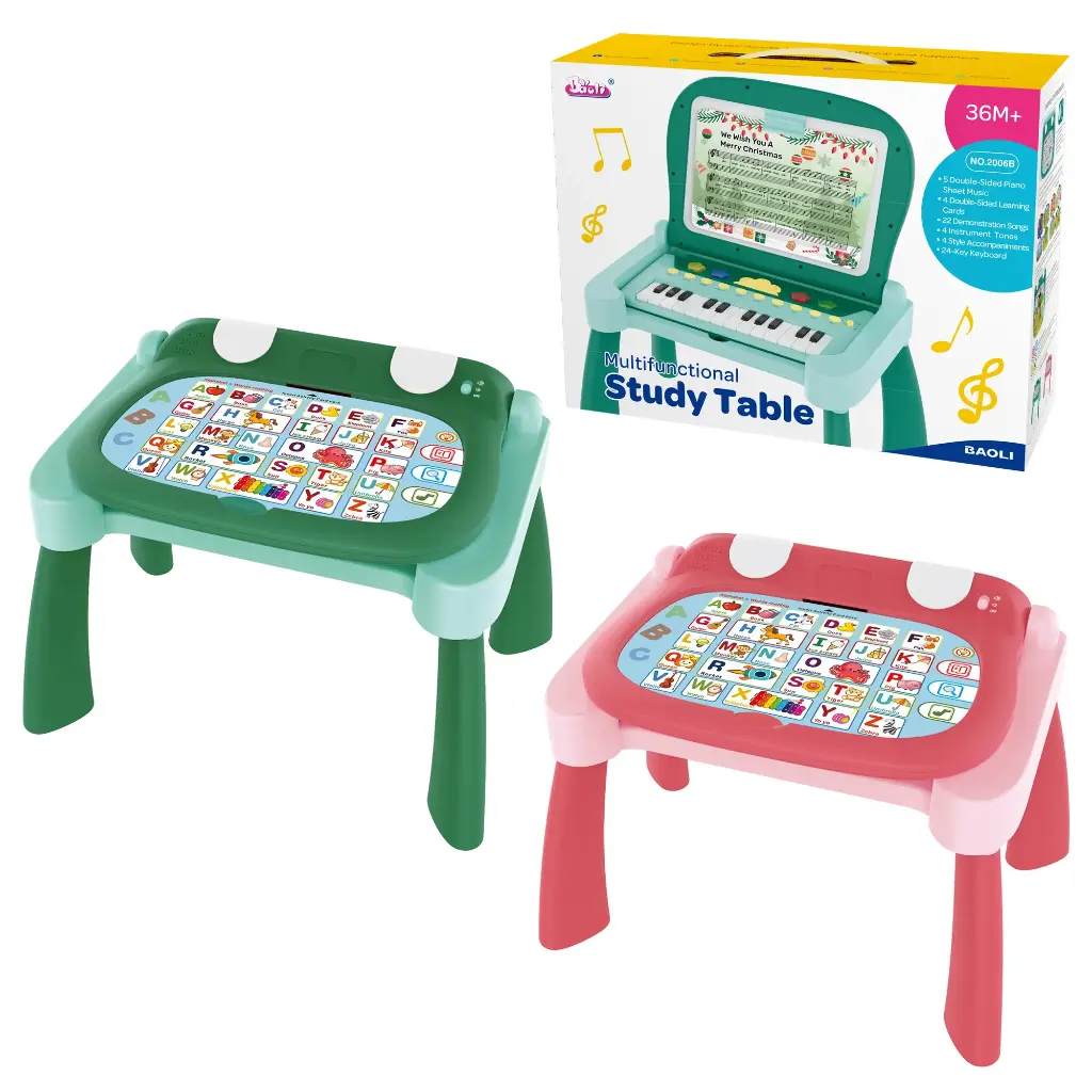 Multifunctional Learning With Music Desk (Light Green)