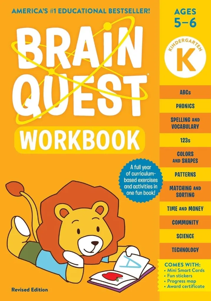 Brain Quest Workbook (Kindergarten, Revised Edition)