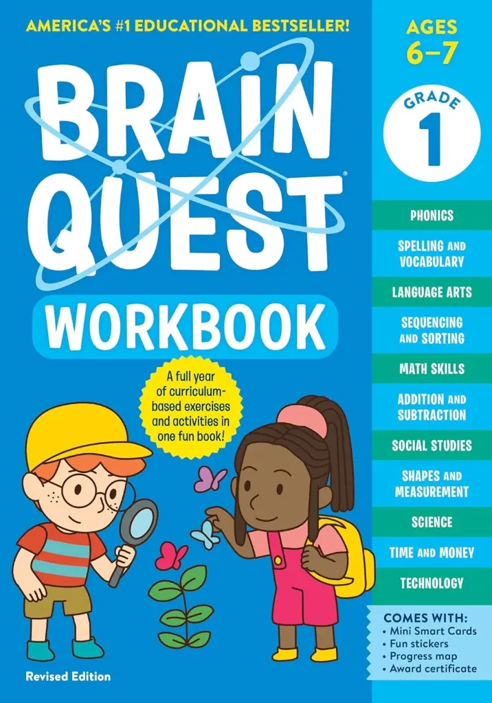 Brain Quest Workbook: Grade 1 (Revised Edition)